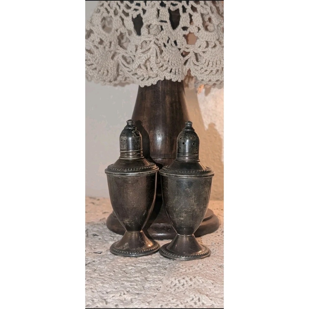 Duchin Creation Sterling Silver Weighted Salt & Pepper Set